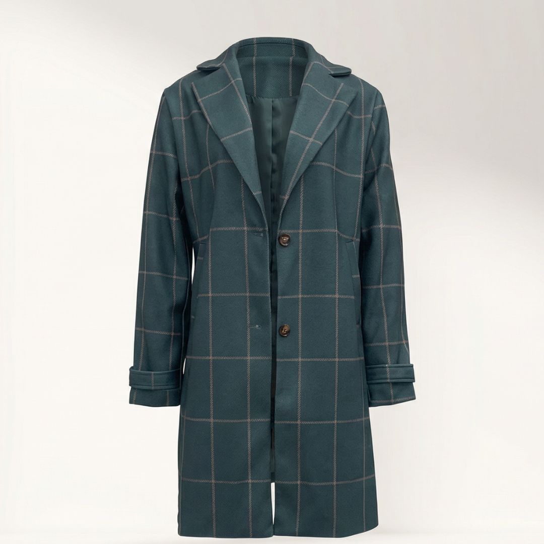 Anna | Manteau en Tweed Rétro Chic