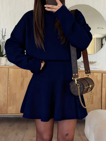 ALIX | Ensemble jupe & haut moulant élégance urbaine