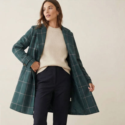 Anna | Manteau en Tweed Rétro Chic