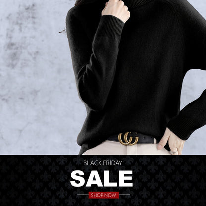 Aimée™ | Pull Col Roulé Intemporel