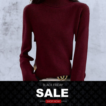 Aimée™ | Pull Col Roulé Intemporel