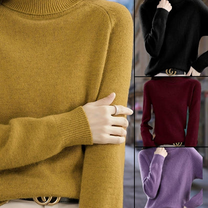 Aimée™ | Pull Col Roulé Intemporel